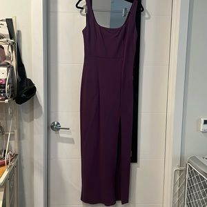 Socialite high slit maxi dress